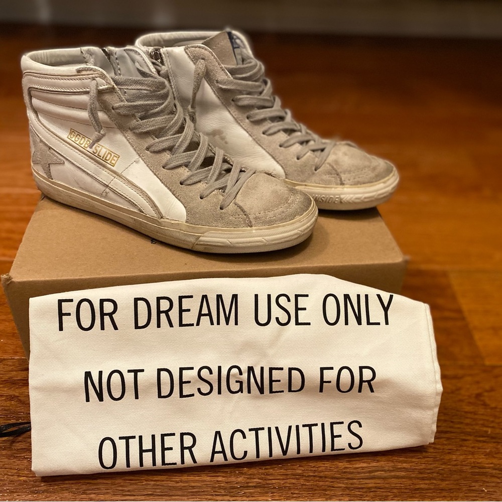 Golden Goose Slides-Size 38- Great Condition & includes the bag!